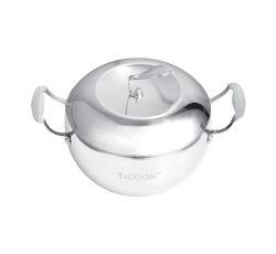 NỒI TÁO INOX BA LỚP BẾP TỪ TICOOK