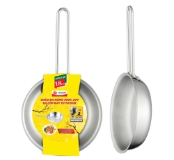 CHẢO ĐA NĂNG INOX 304 BA LỚP ĐÁY TỪ TICOOK